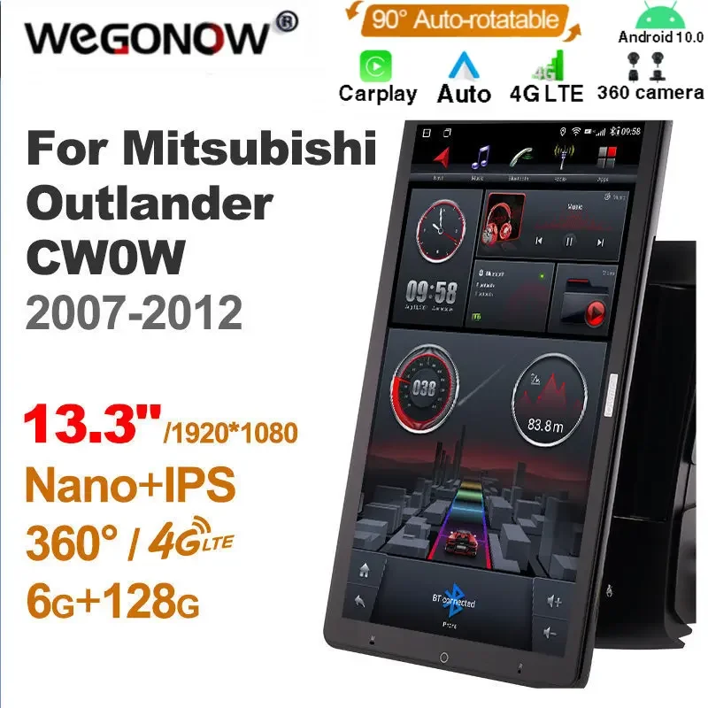 

1920*1080 Ownice Android10.0 for Mitsubishi Outlander CW0W Citroen C-Crosser Peugeot 4007 Car Radio Audio 13.3'' 360 6G 128G