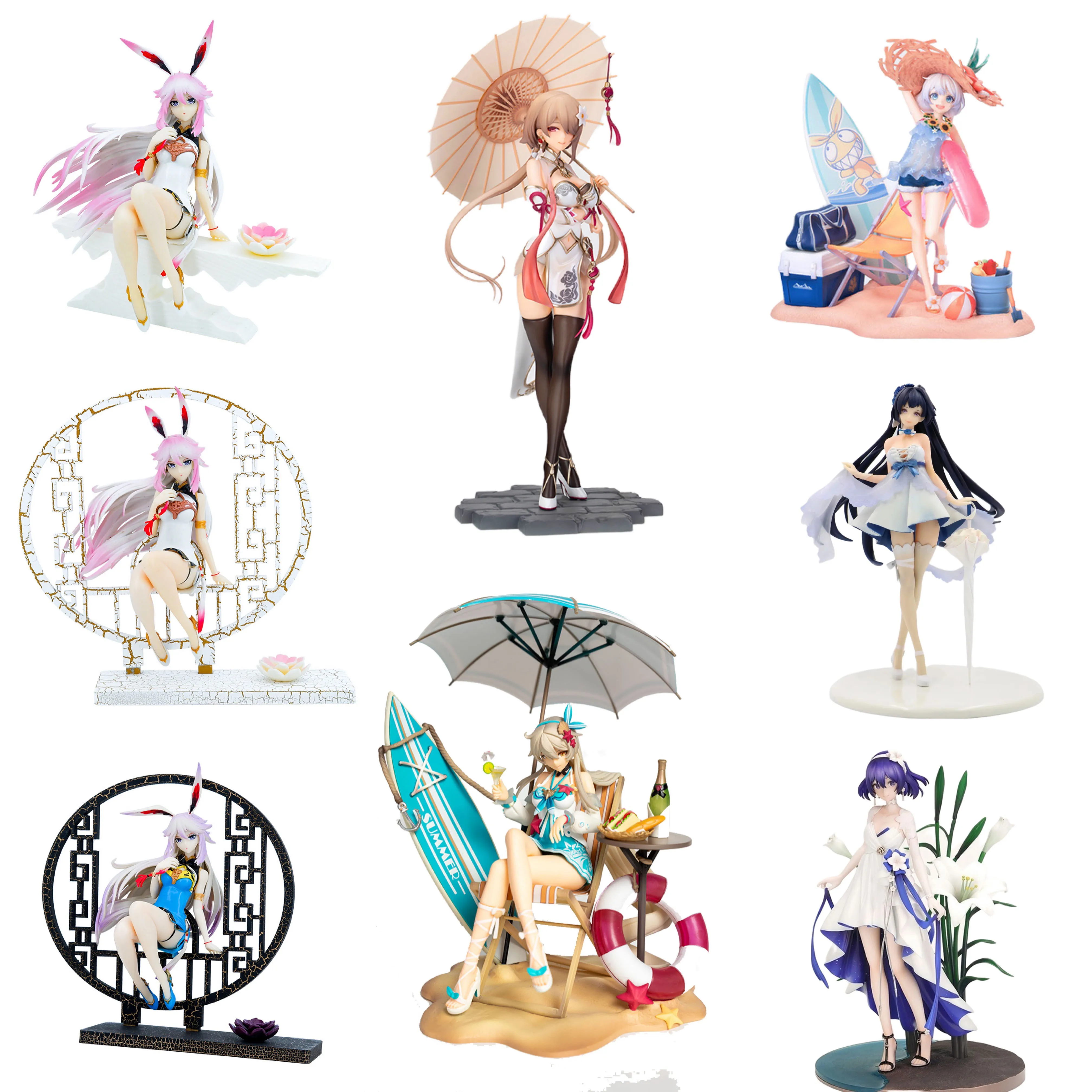 Honkai Rd Anime Figure Rita Rossweisse Kiana Kaslana Yae Sakura Raiden