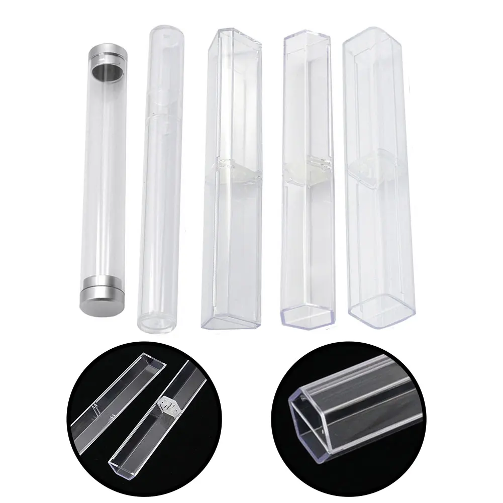 1pc Clear Acrylic Pen Box Double Cover Open For Holding Cosmetic Pencils Precious Pens Workshop Equipment Storage Boxes Tool
1pc Clear Acrylic Pen Box Double Cover Open For Holding Cosmetic Pencils Precious Pens Workshop Equipment Storage Boxes Tool