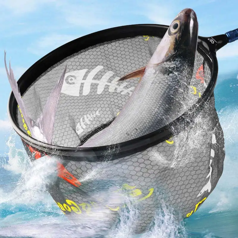 30CM - 45CM Fishing Folding Net Titanium Alloy Brail Head Round Mesh Fishing Hand Landing Net Fishing Accessories Gear X247G
30CM - 45CM Fishing Folding Net Titanium Alloy Brail Head Round Mesh Fishing Hand Landing Net Fishing Accessories Gear X247G