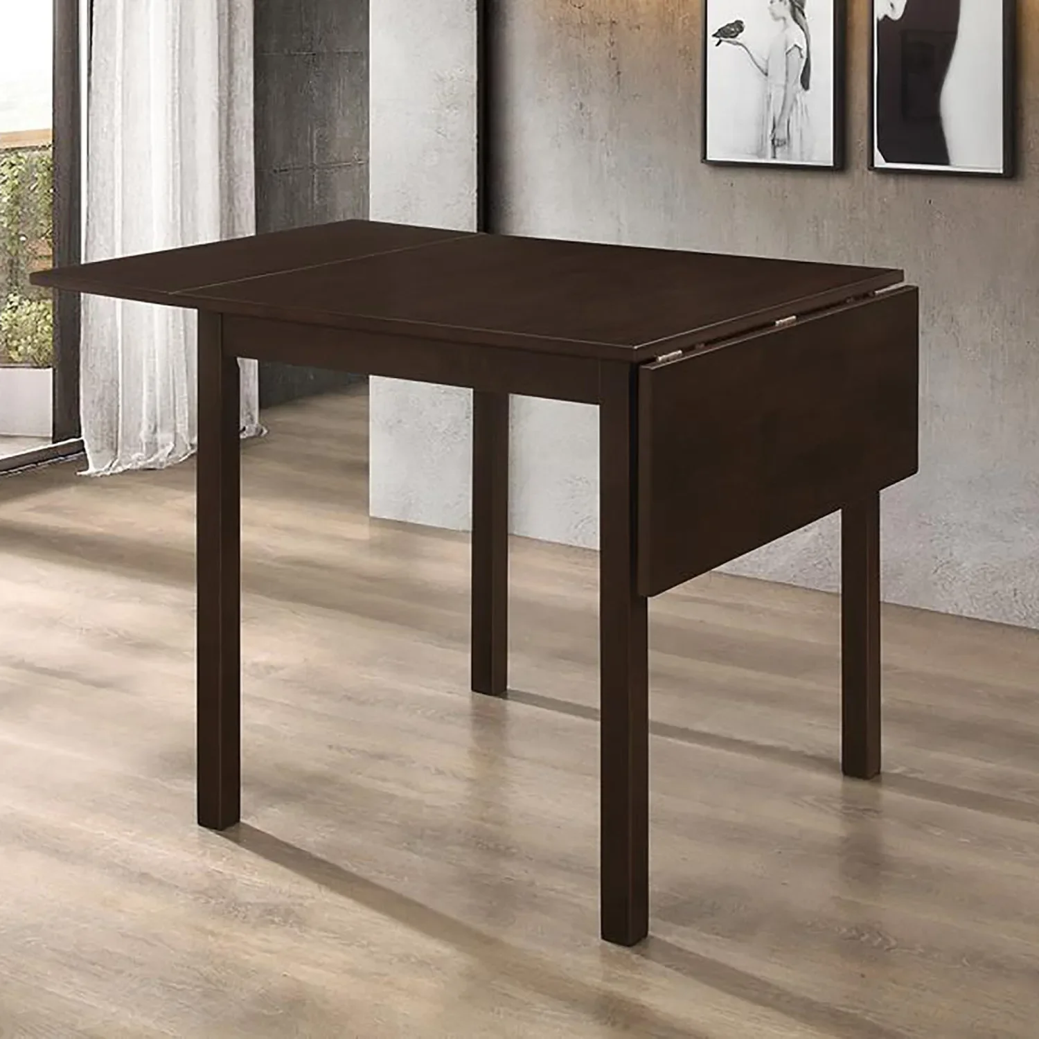 Elegant Cappuccino Dining Table with Convenient Drop Extension Leaf for Stylish and Practical Dining Room Enhancement makeup
Elegant Cappuccino Dining Table with Convenient Drop Extension Leaf for Stylish and Practical Dining Room Enhancement makeup