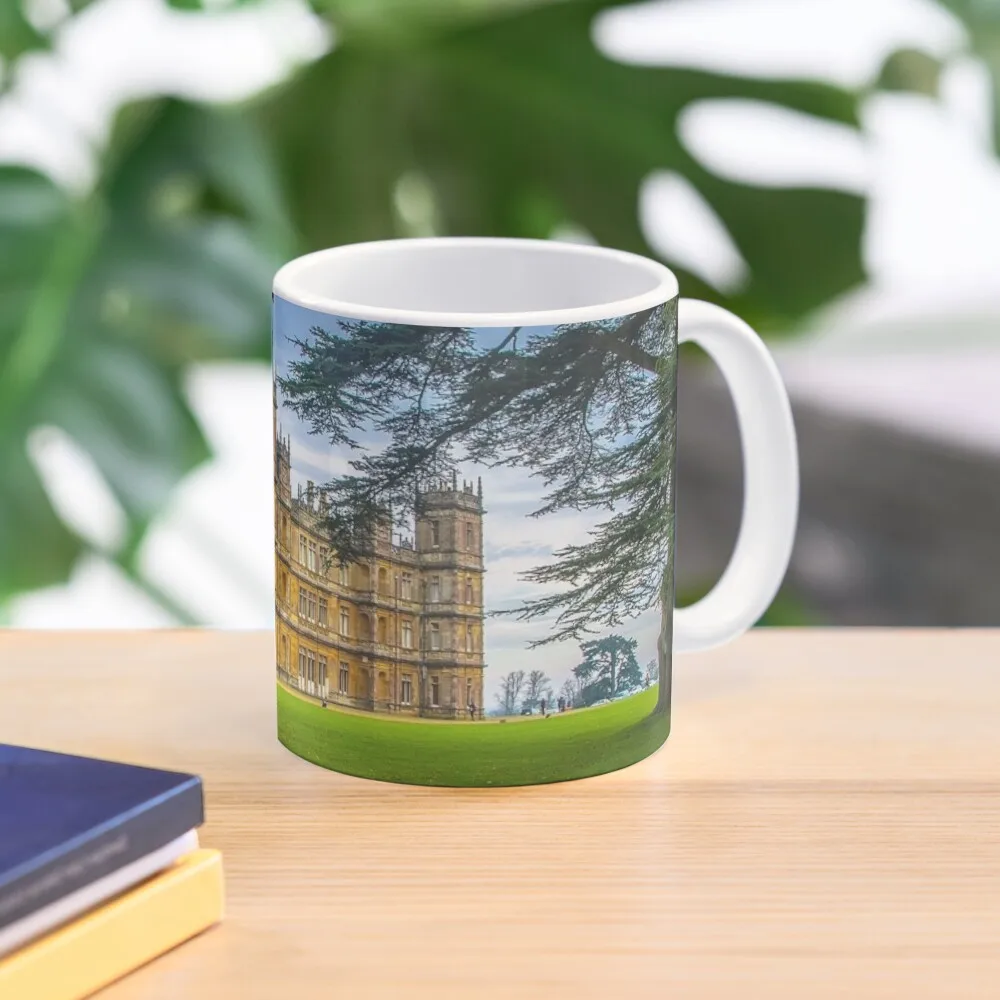 

Downton Abbey - Highclere Castle Coffee Mug Cups For Tea Mixer Mug