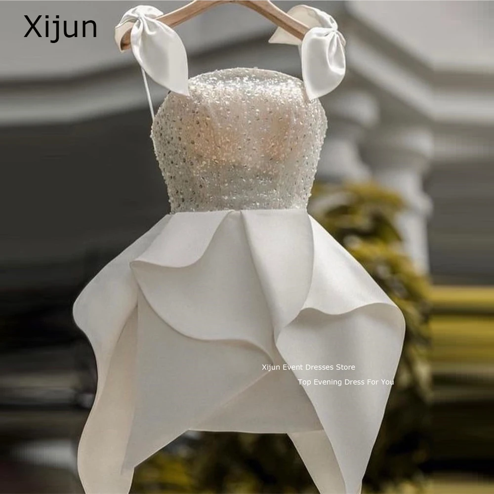 Xijun Glitter Short Wedding Dress Formal Princesss Prom Dresses Sequined Robe de soiree Bridal Dress 2023 Party Dress For Women
Xijun Glitter Short Wedding Dress Formal Princesss Prom Dresses Sequined Robe de soiree Bridal Dress 2023 Party Dress For Women