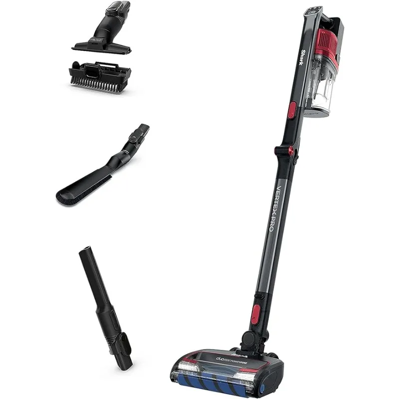 DuoClean PowerFins & MultiFLEX, Includes Crevice Tool, Pet Multi-Tool & Anti-Allergen Dusting Brush, 60min Runtime, Black/Red
DuoClean PowerFins & MultiFLEX, Includes Crevice Tool, Pet Multi-Tool & Anti-Allergen Dusting Brush, 60min Runtime, Black/Red
