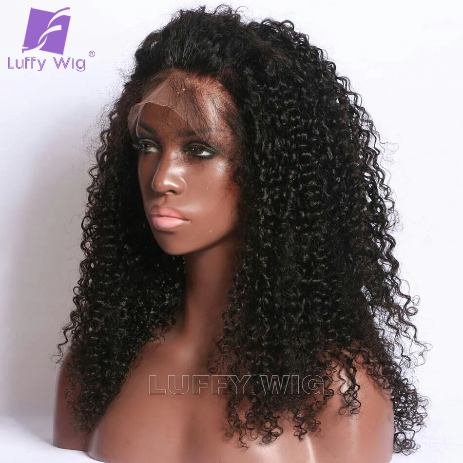 

Kinky Curly Wig Human Hair 360 Lace Frontal Wig Pony Tail Fake Scalp Lace Wig Hd 13x6 Lace Front Wig Pre Plucked Brazilian Remy