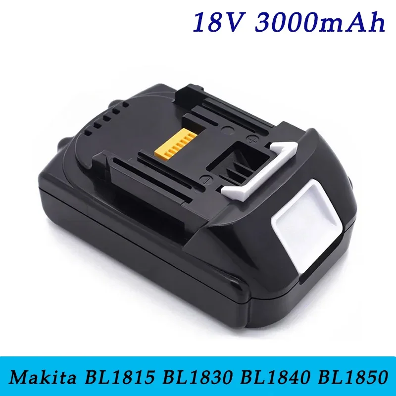 

Аккумуляторная батарея Makita, литий-ионный аккумулятор 18 в, 3,0 Ач для Makita BL1815, BL1830, BL1840, BL1850, BL1860, LXT400