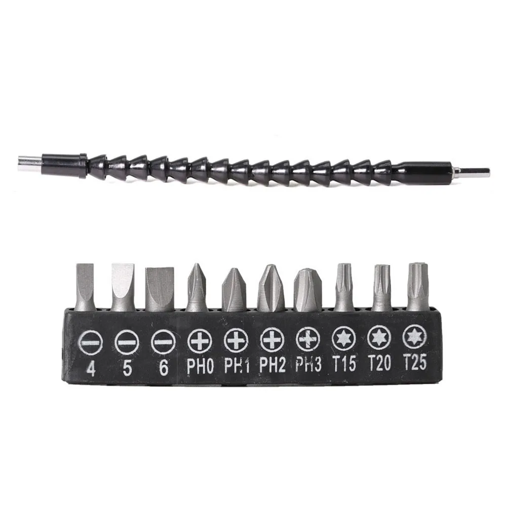 Flexible Shaft Extension Bits With 4-T25/3-H5 Bits For Hand Drill Versatile Screwdrivers Extension Rod Tools Set Hand Tools
Flexible Shaft Extension Bits With 4-T25/3-H5 Bits For Hand Drill Versatile Screwdrivers Extension Rod Tools Set Hand Tools