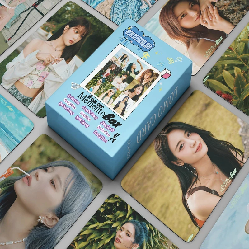 55 шт./набор Kpop Fromis 9 ломо-карт, новый фотоальбом высокого качества, HD Фотокарта K-pop Fromis9, новые картинки, поклонники, Фотокарта
55 шт./набор Kpop Fromis 9 ломо-карт, новый фотоальбом высокого качества, HD Фотокарта K-pop Fromis9, новые картинки, поклонники, Фотокарта