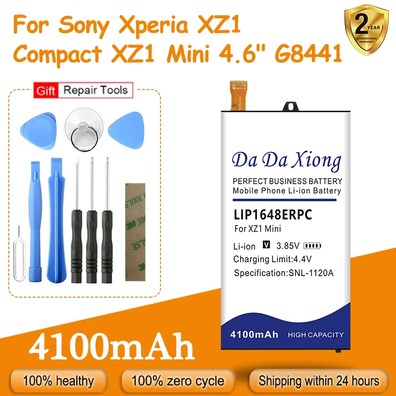 

New High Quality LIP1648ERPC Replacement Battery For Sony Xperia XZ1 Compact XZ1 Mini 4.6" G8441 + Free Kit Tools