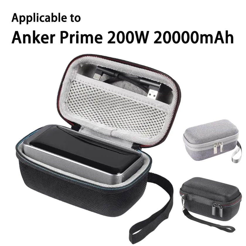 Portable Storage Bag for Anker Prime 200W 20000mAh Power Bank Case EVA Travel Box
Portable Storage Bag for Anker Prime 200W 20000mAh Power Bank Case EVA Travel Box