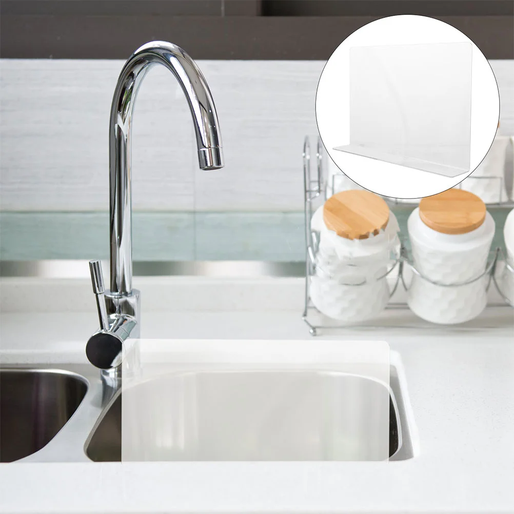 Sink Flap Splash Guard for Kitchen Anti-splashing Acrylic Fixed Plate Water Splashing-proof
Sink Flap Splash Guard for Kitchen Anti-splashing Acrylic Fixed Plate Water Splashing-proof