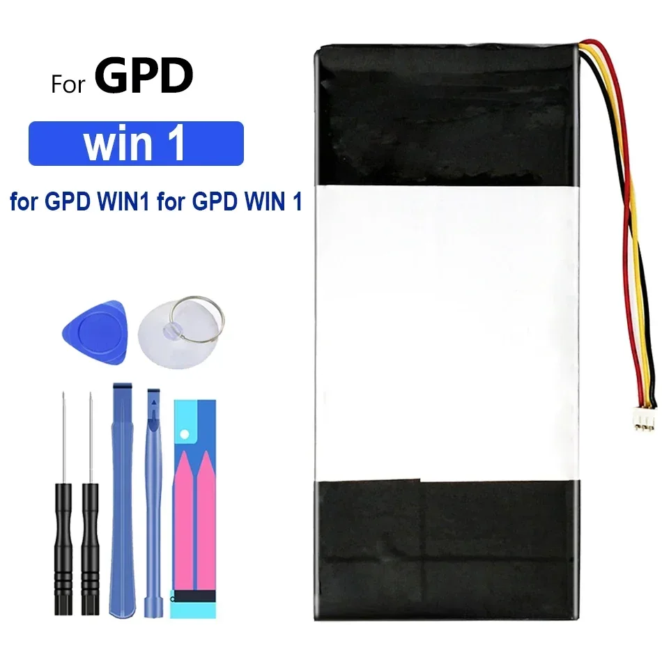 Tablet Battery 7000mAh for GPD Win1 for GPD Win 1 Rechargeable Batteries + Free Tools Tracking Number
Tablet Battery 7000mAh for GPD Win1 for GPD Win 1 Rechargeable Batteries + Free Tools Tracking Number