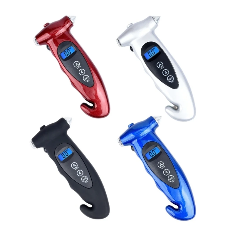 5-in-1 Digital Tyre Pressure Gauges Checker 150PSI 4 Ranges for Bike Motorcycles DropShipping
5-in-1 Digital Tyre Pressure Gauges Checker 150PSI 4 Ranges for Bike Motorcycles DropShipping