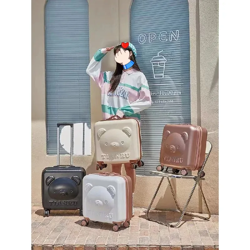 Rolling Luggage Lightweight Children's Suitcase on Wheels Set 20 inch Cartoon Suitcase Small Women's Boarding Trolley Case
Rolling Luggage Lightweight Children's Suitcase on Wheels Set 20 inch Cartoon Suitcase Small Women's Boarding Trolley Case