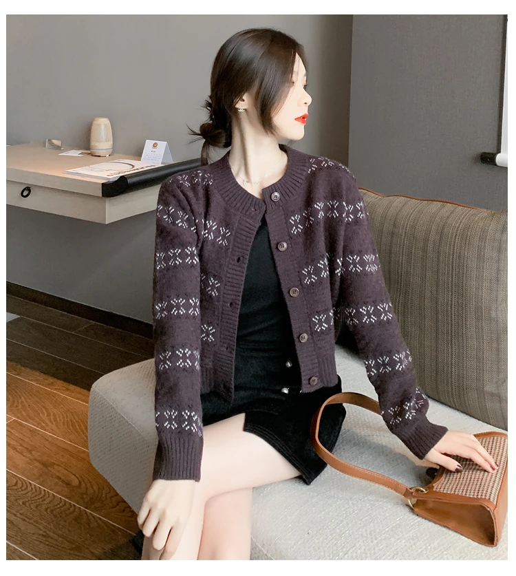 Lady College Style Casual Sweater Clothes 2020 Autumn And Winter New Loose Long-sleeved Sweater Cardigan Jacket Female's Tops
Lady College Style Casual Sweater Clothes 2020 Autumn And Winter New Loose Long-sleeved Sweater Cardigan Jacket Female's Tops