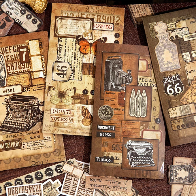 4 Packs Total 180PCS The Old Story Creative Retro Series DIY Journaling Decoration Paper Set 80*140mm Free Shipping
4 Packs Total 180PCS The Old Story Creative Retro Series DIY Journaling Decoration Paper Set 80*140mm Free Shipping