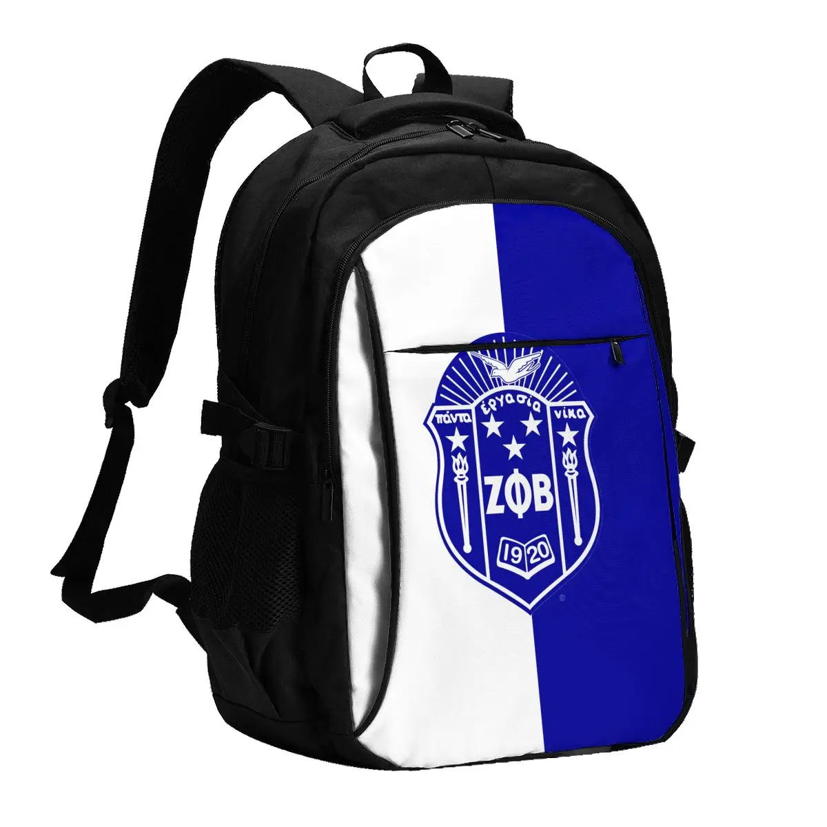 Zeta Phi Beta ZPB Sorority Travel Laptop Backpack, Business Water Resistant Laptop Backpack with USB Charging Port, College Bag
Zeta Phi Beta ZPB Sorority Travel Laptop Backpack, Business Water Resistant Laptop Backpack with USB Charging Port, College Bag