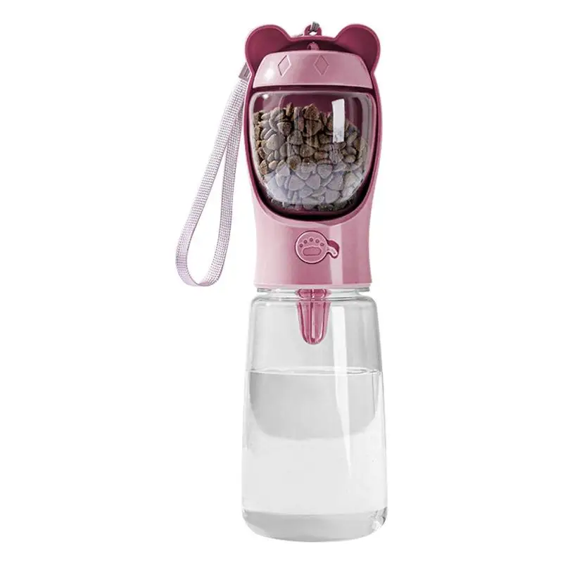 Dog Travel Water Bottle | Portable 2-in-1 Food Container and Water Bottle for Dogs 500ml | Dog Water Bottle for Walking Hiking T
Dog Travel Water Bottle | Portable 2-in-1 Food Container and Water Bottle for Dogs 500ml | Dog Water Bottle for Walking Hiking T
