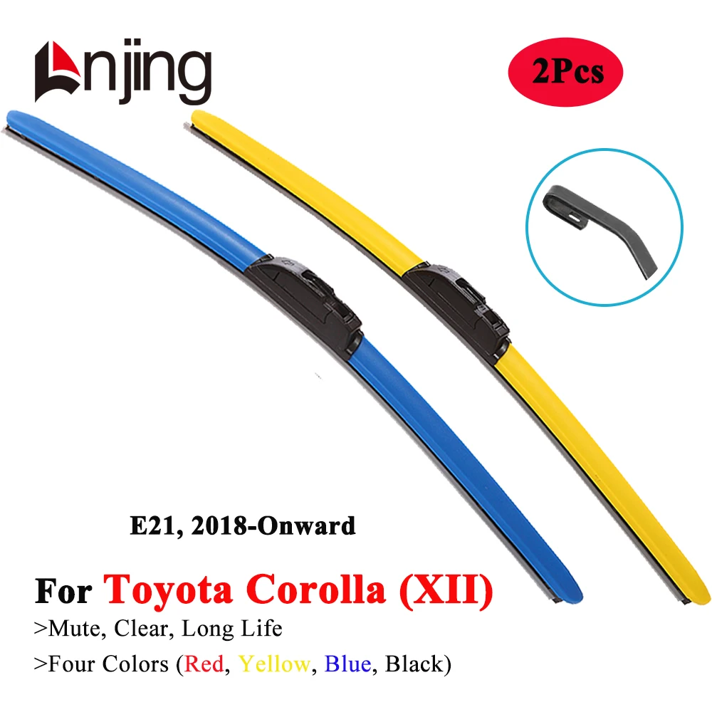 LNJING Colorful Windshield Wiper Blades For Toyota Corolla E21 2018 2019 2020 2021 2022 2023 2024 Car Exterior Replacement Parts
LNJING Colorful Windshield Wiper Blades For Toyota Corolla E21 2018 2019 2020 2021 2022 2023 2024 Car Exterior Replacement Parts
