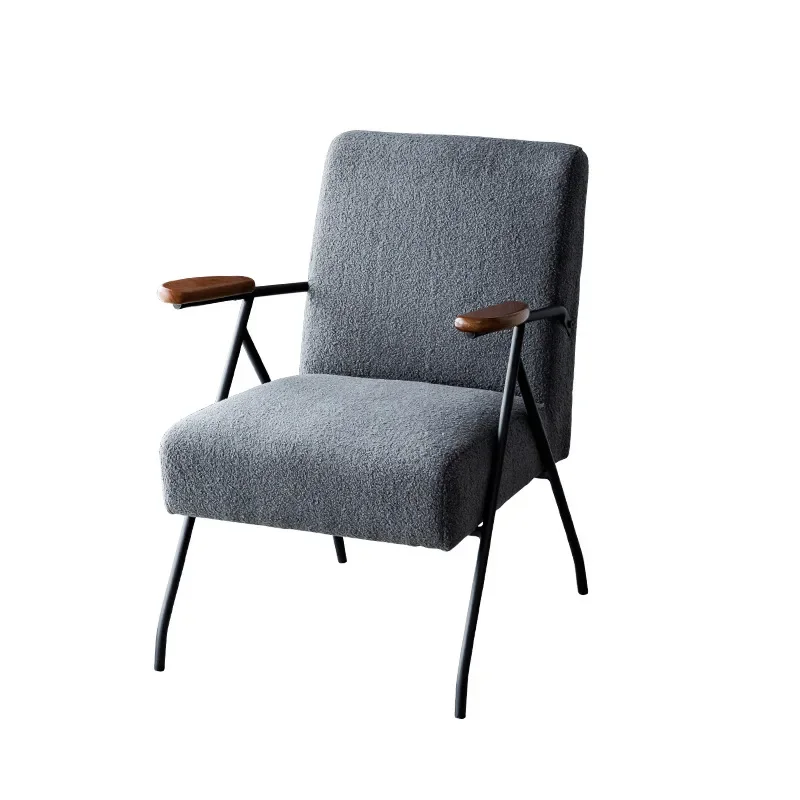 Minimalist Nordic Wrought Iron Lazy Sofa Chair Balcony Small Apartment Furniture Living Room Retro Single Leisure Chair
Minimalist Nordic Wrought Iron Lazy Sofa Chair Balcony Small Apartment Furniture Living Room Retro Single Leisure Chair