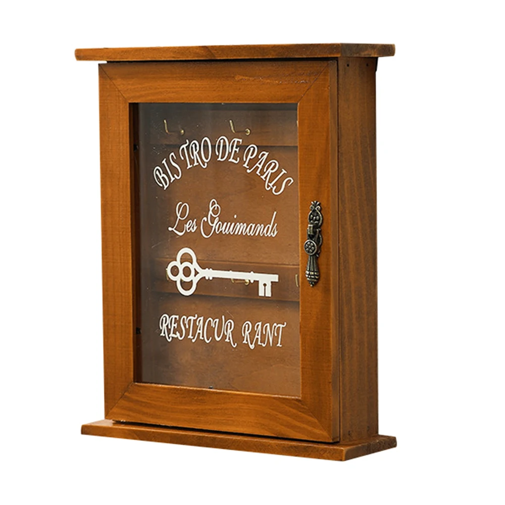 Vintage Wooden Key Storage Box Key Holder with Hanging Hooks Cabinet Key Organizer Desktop Porch Wall Storage Box Home Decor
Vintage Wooden Key Storage Box Key Holder with Hanging Hooks Cabinet Key Organizer Desktop Porch Wall Storage Box Home Decor