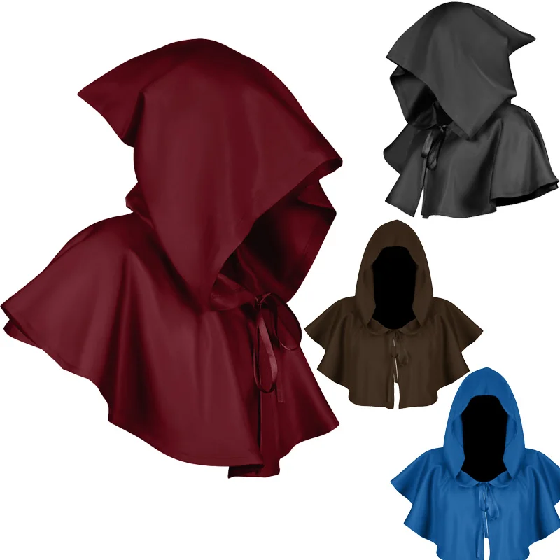 New Halloween Medieval Monk Cape Wizard Priest Cosplay Carnival Party Performance Hat Cape Solid Color Couple Cloak
New Halloween Medieval Monk Cape Wizard Priest Cosplay Carnival Party Performance Hat Cape Solid Color Couple Cloak