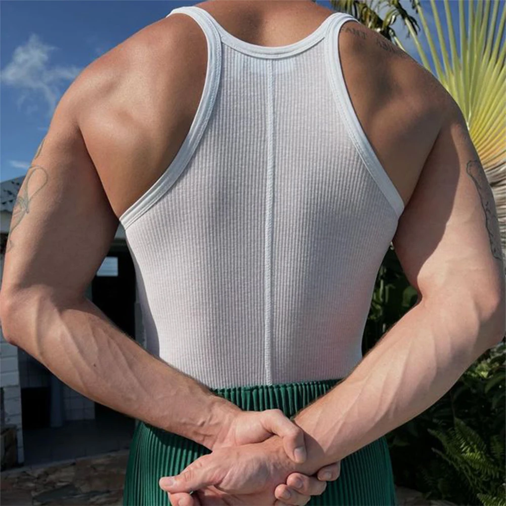 Top Mens Shirts Muscle New Perspective Sleeveless Sports Tee Tops Beach Bottoming Shirt Cool Crop Tops Fashion
Top Mens Shirts Muscle New Perspective Sleeveless Sports Tee Tops Beach Bottoming Shirt Cool Crop Tops Fashion