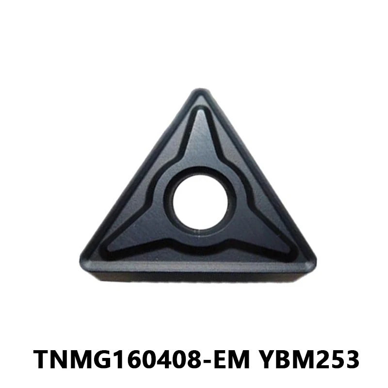 TNMG160408-EM YBM253 TNMG160408 EM TNMG Original Carbide Inserts High-Quality CNC Lathe Cutting Tool Parts Mechanical Tools
TNMG160408-EM YBM253 TNMG160408 EM TNMG Original Carbide Inserts High-Quality CNC Lathe Cutting Tool Parts Mechanical Tools