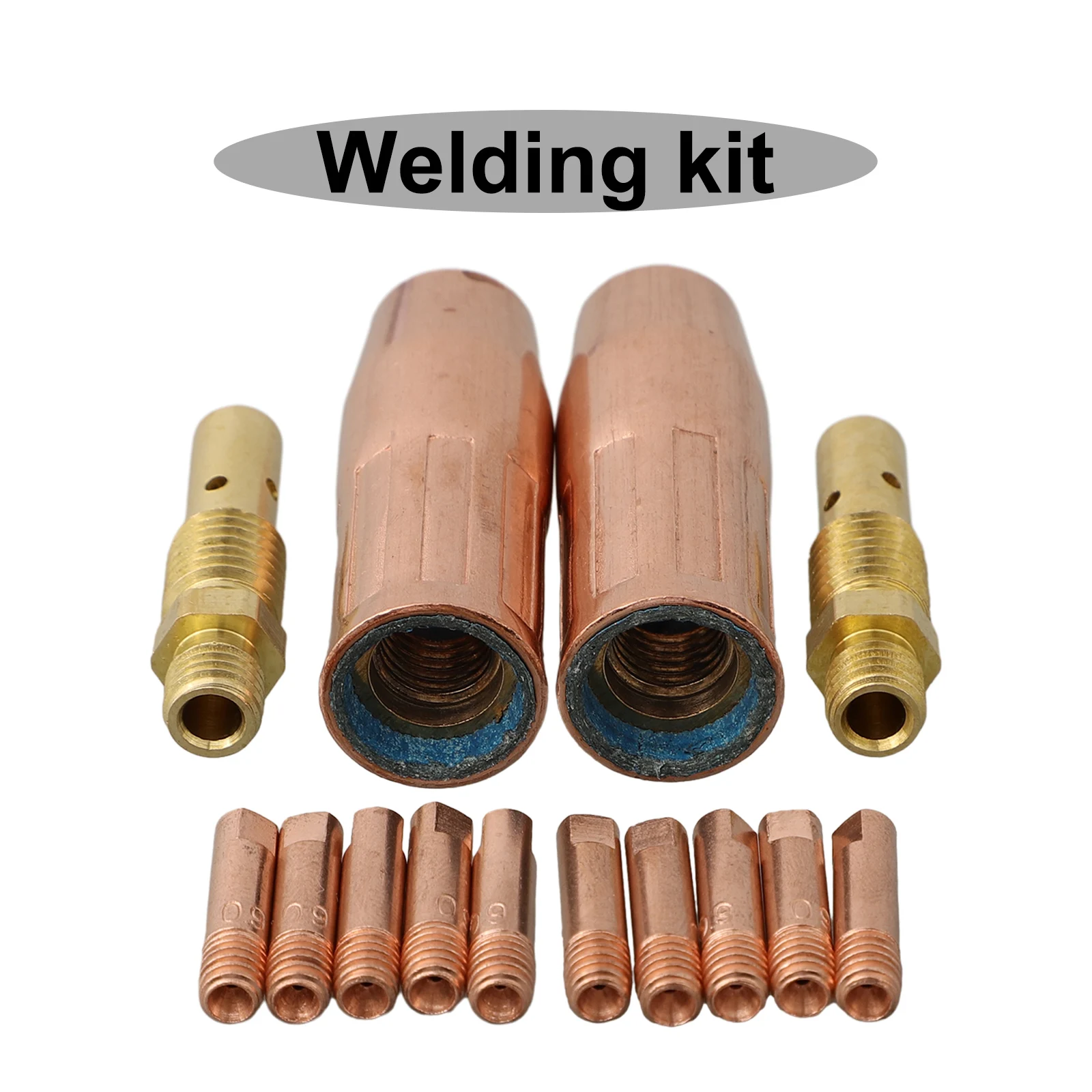 14 Pcs MIG Welding Kit 0.035 Solder Iron Gas Diffuser M3 Torch Nozzle Accessories Anti-aging Consumables Durable
14 Pcs MIG Welding Kit 0.035 Solder Iron Gas Diffuser M3 Torch Nozzle Accessories Anti-aging Consumables Durable