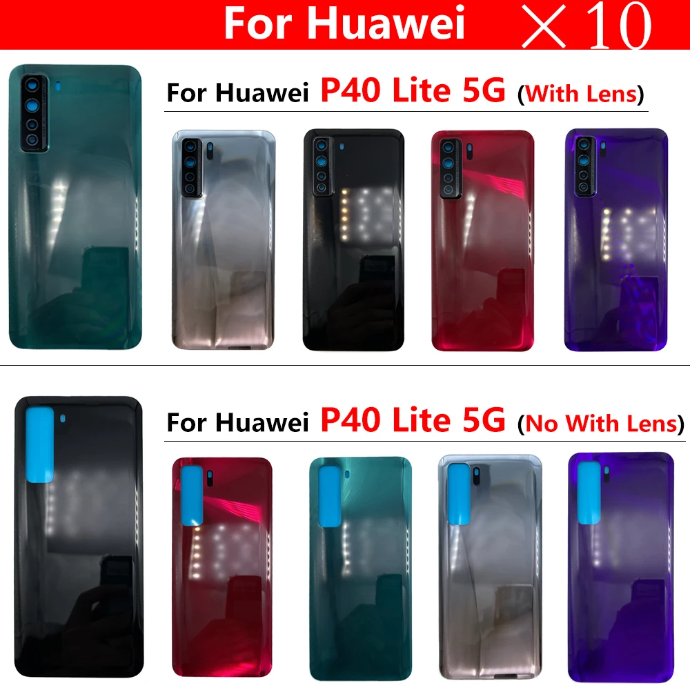 10Pcs For Huawei P40 Lite E Back Glass Battery Cover Replacement Rear Housing Door Rear Cover Repair Parts + Lens Adhesive LOGO
10Pcs For Huawei P40 Lite E Back Glass Battery Cover Replacement Rear Housing Door Rear Cover Repair Parts + Lens Adhesive LOGO