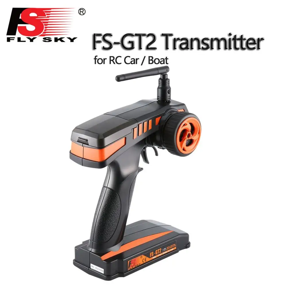 Flysky GT2 2 Channels 2.4GHz Radio Remote Control Transmitter Switch With FS-GR3E Receiver For RC Car Boat
Flysky GT2 2 Channels 2.4GHz Radio Remote Control Transmitter Switch With FS-GR3E Receiver For RC Car Boat