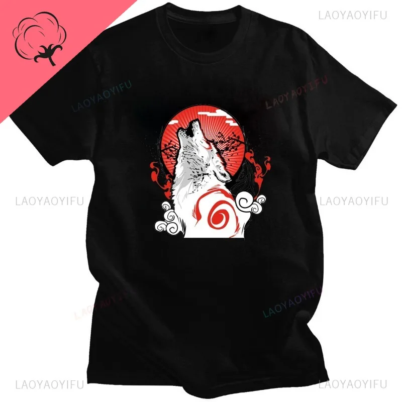 Japanese Style Retro Stylish Game Okami Amaterasu T Shirt Cotton for T-Shirt Unisex shirt Leisure Fashion
Japanese Style Retro Stylish Game Okami Amaterasu T Shirt Cotton for T-Shirt Unisex shirt Leisure Fashion