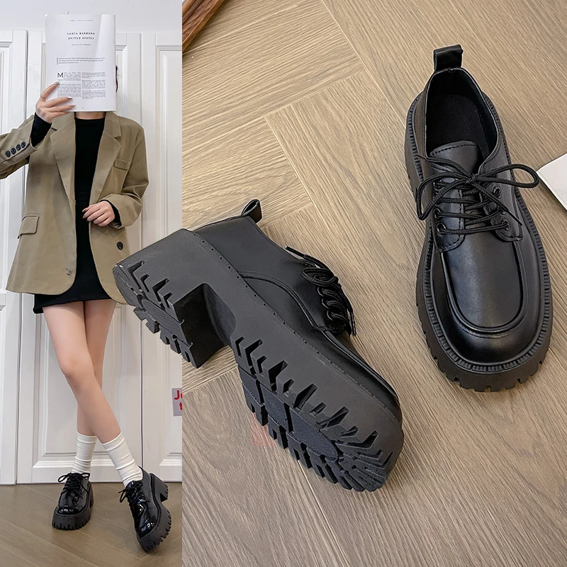 Women Shoes Autumn British Style Casual Female Sneakers Oxfords Women's Round Toe Flats Soft Fall Preppy Leather Mary Jane Shoes
Women Shoes Autumn British Style Casual Female Sneakers Oxfords Women's Round Toe Flats Soft Fall Preppy Leather Mary Jane Shoes