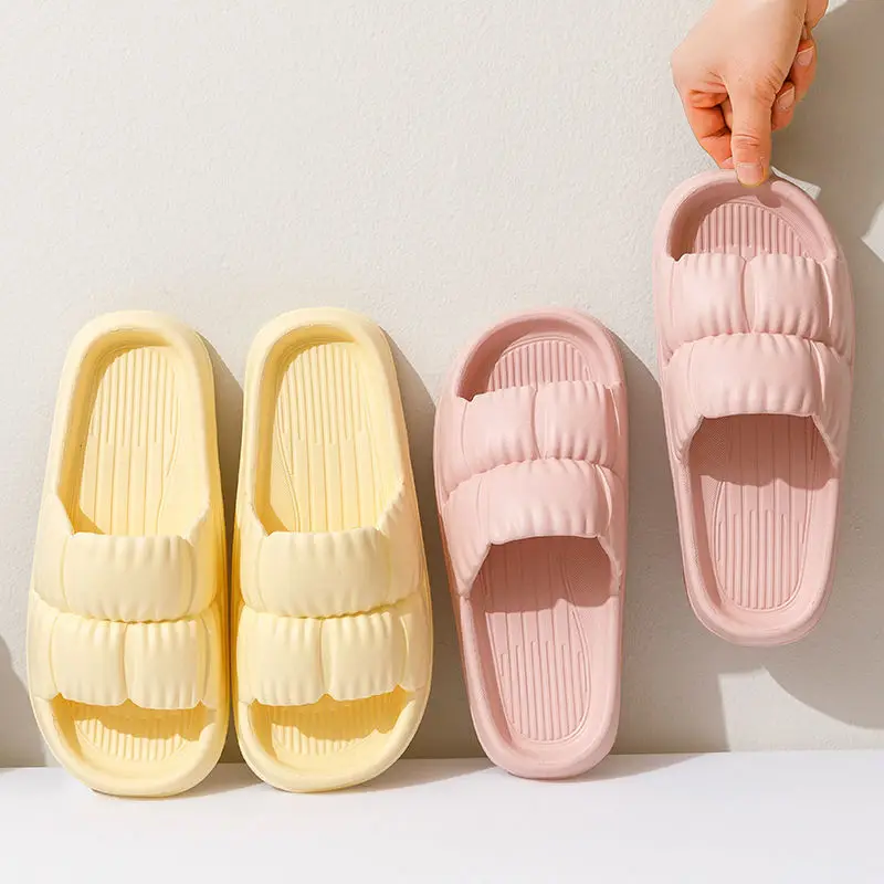 Slippers Women Summer Beach Thick Platform Korean Eva Slippers For Home Flip Flops Ladies Fashion Soft Sole Cloud Sandals New
Slippers Women Summer Beach Thick Platform Korean Eva Slippers For Home Flip Flops Ladies Fashion Soft Sole Cloud Sandals New