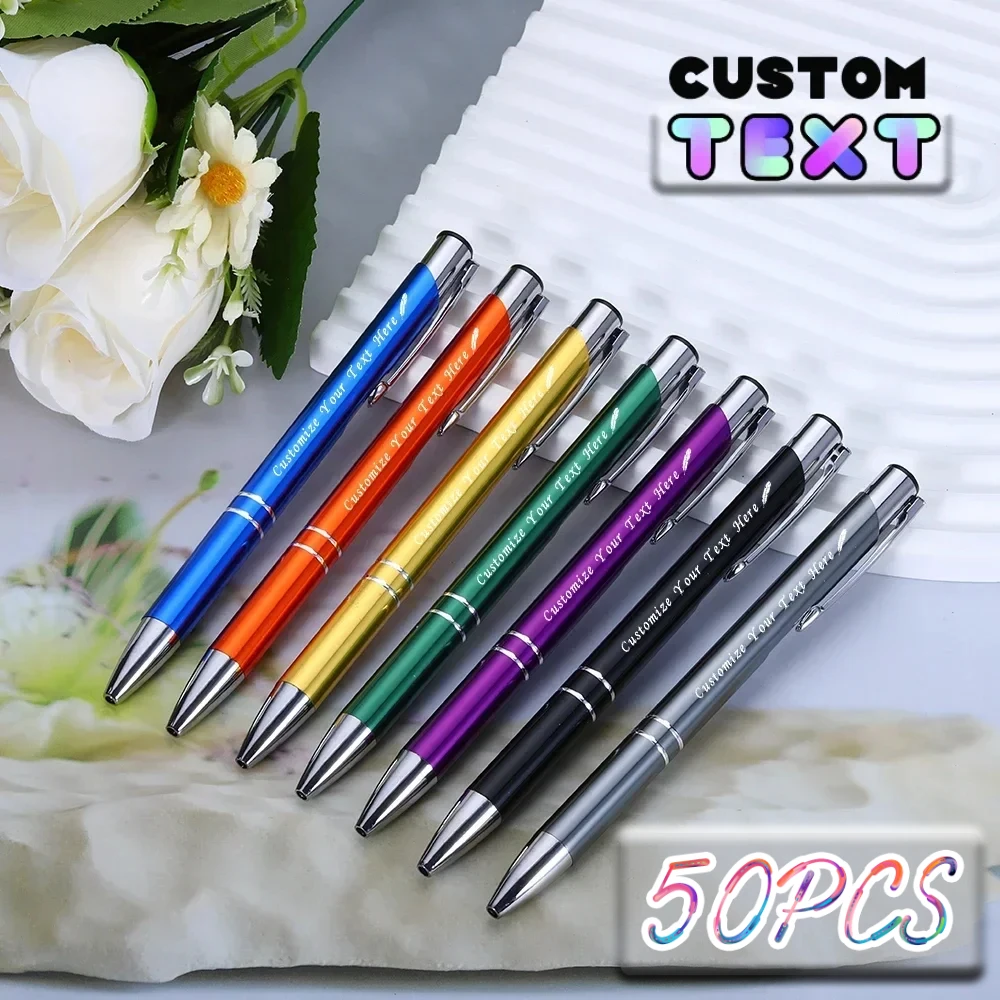 50pcs/lot Hot Sell Custom Ballopint Pen Metal Ball Pen Support Print Logo Advertising Wholesale Personalized Metal Pen Wholesale
50pcs/lot Hot Sell Custom Ballopint Pen Metal Ball Pen Support Print Logo Advertising Wholesale Personalized Metal Pen Wholesale