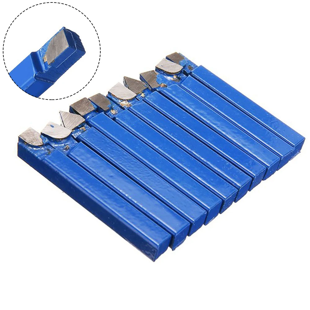 Bit Carbide Lathe Tool Welding 1/4’’ 10Pcs Bed Blue CNC Manufacturing Supplies Tilting Wear Resistance Hot Sale
Bit Carbide Lathe Tool Welding 1/4’’ 10Pcs Bed Blue CNC Manufacturing Supplies Tilting Wear Resistance Hot Sale