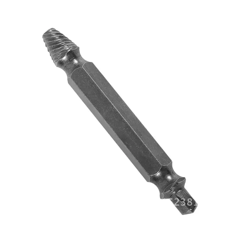 Стальной экстрактор, двухсторонний Съемник сломанных винтов, сверла, набор направляющих сверл, 4 шт./комплект, легкое снятие профессиональных болтов, набор для повреждений 
Стальной экстрактор, двухсторонний Съемник сломанных винтов, сверла, набор направляющих сверл, 4 шт./комплект, легкое снятие профессиональных болтов, набор для повреждений