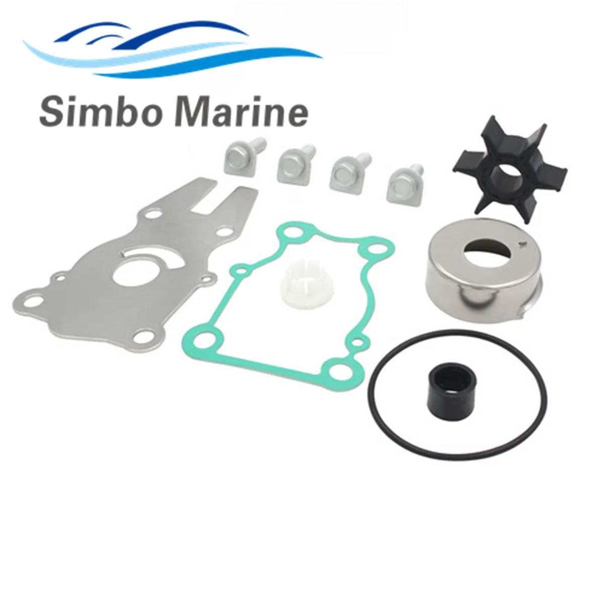 

6BG-W0078 Water Pump Impeller Kit For Yamaha 4-Stroke 30 40 HP F30 F40A Outboard 6BG-W0078-00 6BG-W0078-01 Sierra 18-3490