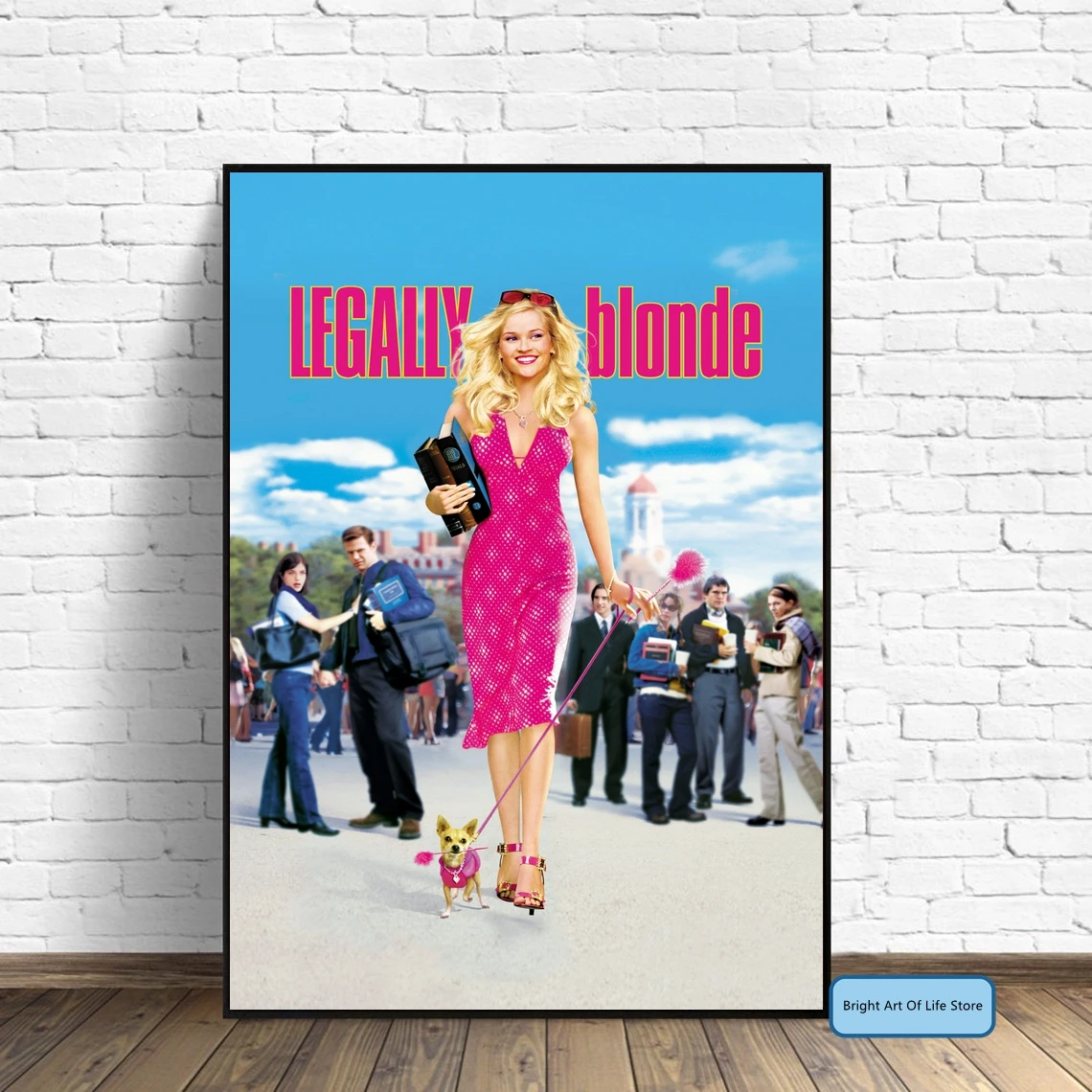 Legally Blonde (2001) Movie Poster Cover Photo Print Canvas Wall Art Home Decor (Unframed)
Legally Blonde (2001) Movie Poster Cover Photo Print Canvas Wall Art Home Decor (Unframed)
