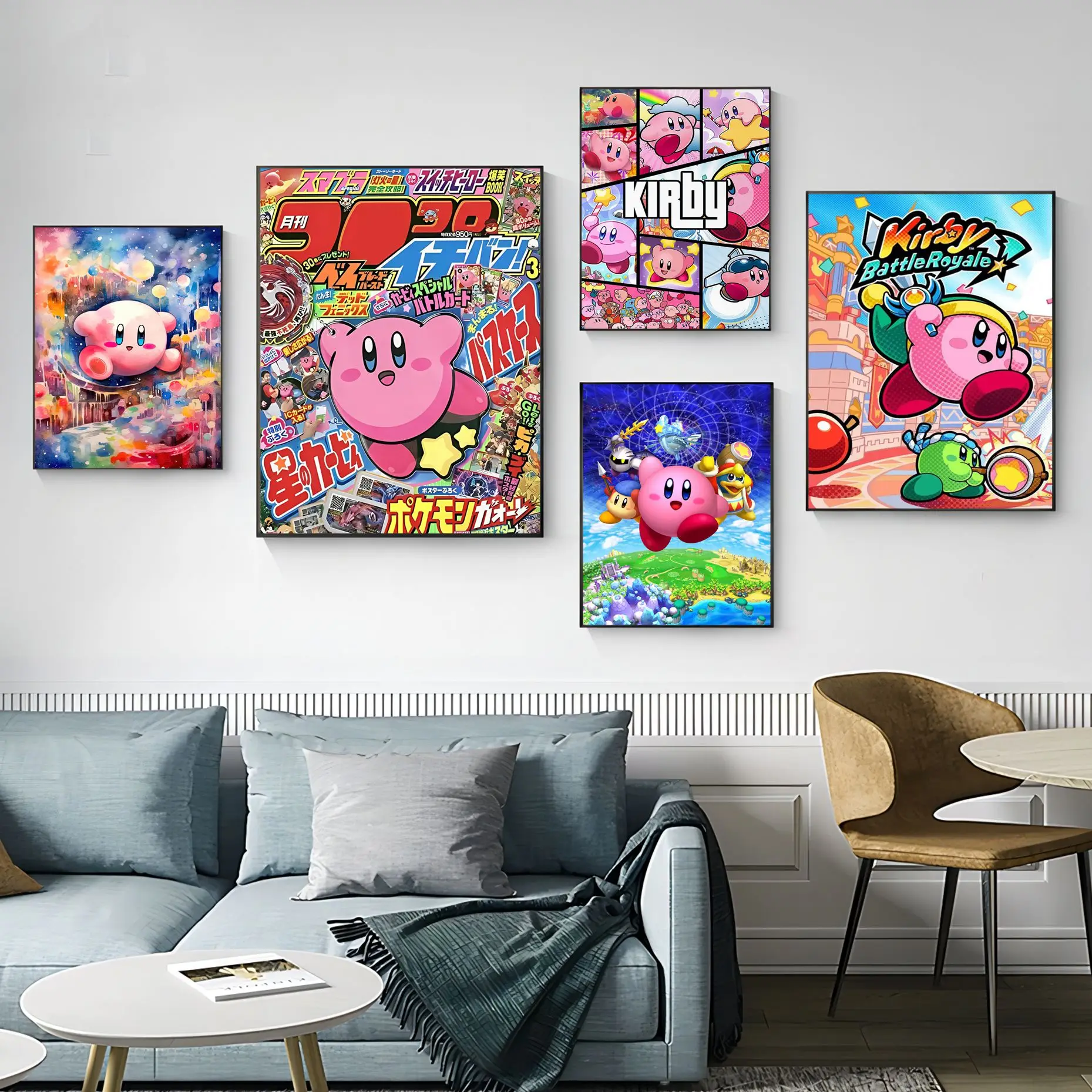 Cartoon Cute K-Kirby Poster Self-adhesive Art Poster Retro Kraft Paper Sticker DIY Room Bar Cafe Vintage Decorative Painting
Cartoon Cute K-Kirby Poster Self-adhesive Art Poster Retro Kraft Paper Sticker DIY Room Bar Cafe Vintage Decorative Painting