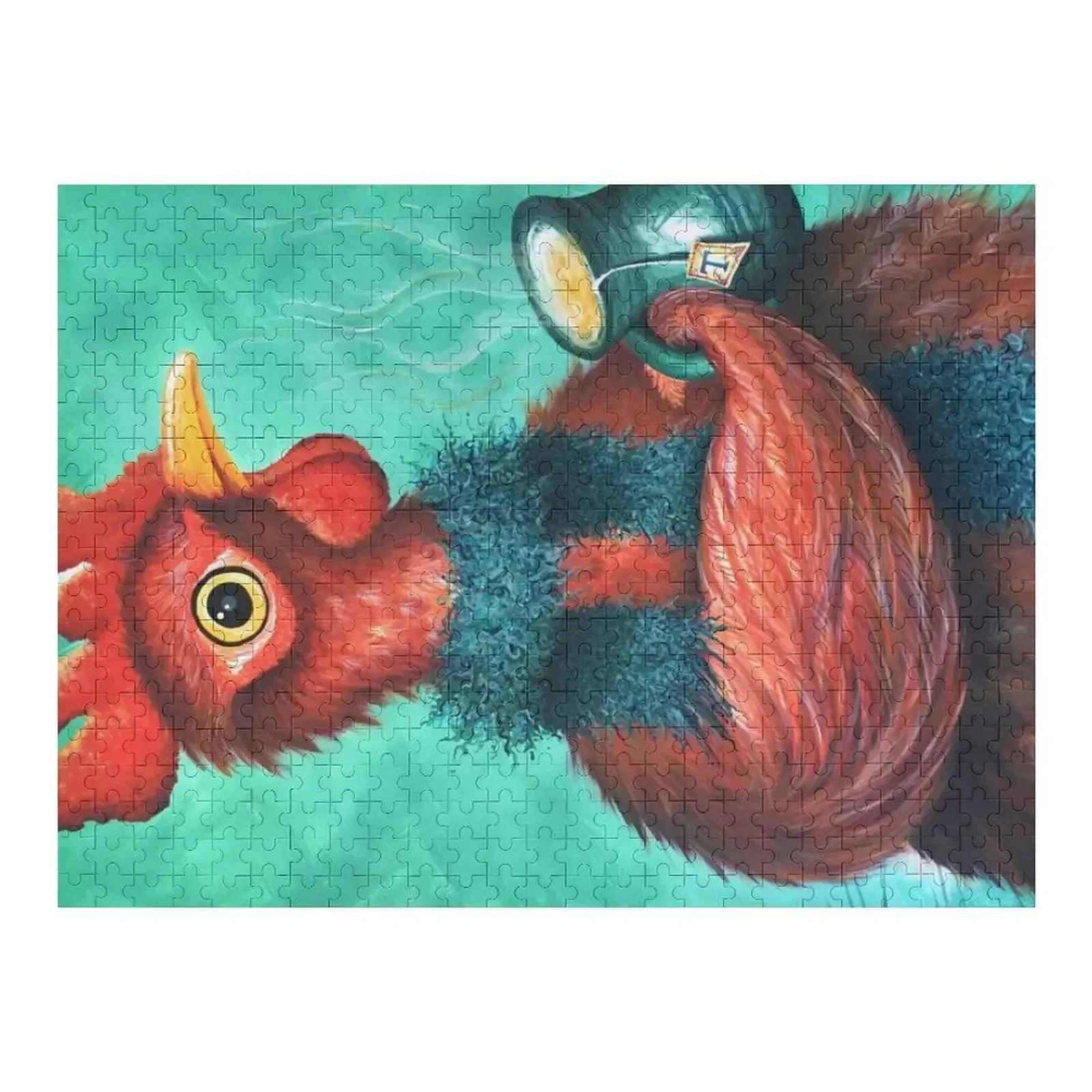 Cozy Chicken with Tea and Scarf Painted by Nowlove Art Jigsaw Puzzle Picture Woods For Adults Puzzle
Cozy Chicken with Tea and Scarf Painted by Nowlove Art Jigsaw Puzzle Picture Woods For Adults Puzzle