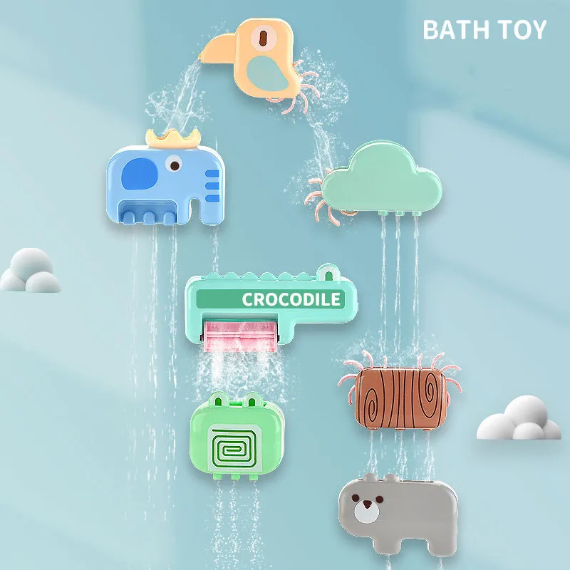 Baby Bath Toys Colorful Waterwheel Bathing Sucker Bathtub Water Spray Play Set Shower Sprinkler Toy For Kids Toddler Children
Baby Bath Toys Colorful Waterwheel Bathing Sucker Bathtub Water Spray Play Set Shower Sprinkler Toy For Kids Toddler Children