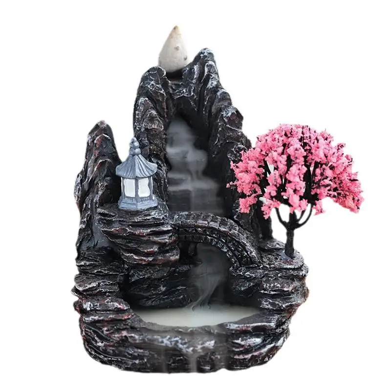 Waterfall Incense Burner Fountain Sm0ke Waterfall Incense Burner Resin Backflow Incense Holder For Home Office Decor Gift
Waterfall Incense Burner Fountain Sm0ke Waterfall Incense Burner Resin Backflow Incense Holder For Home Office Decor Gift