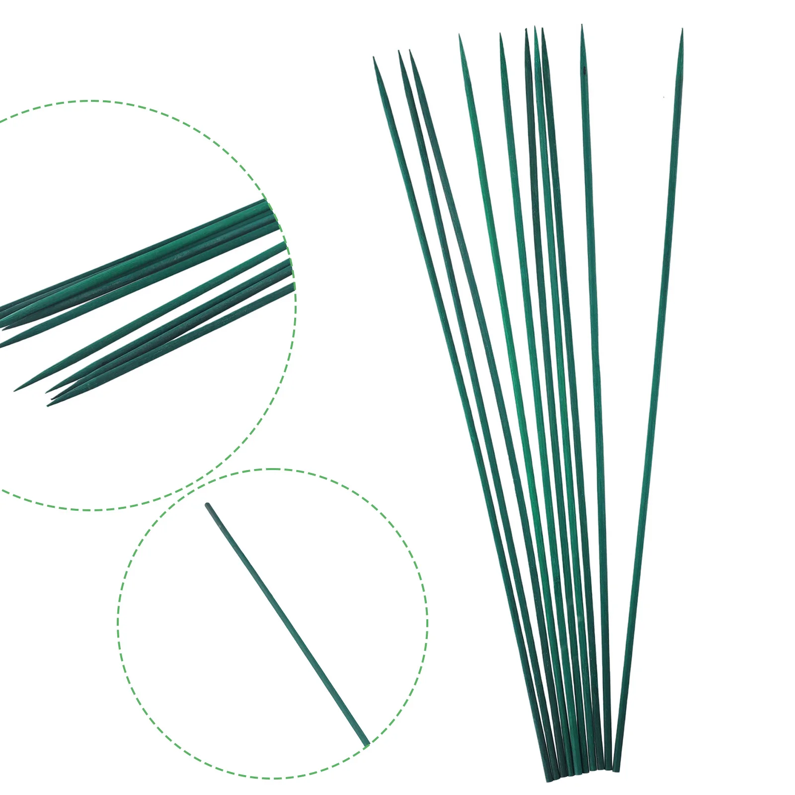 10pcs Green Bamboo Plant Support Pile Stand For Flowers Greenhouse Arrangement Rod Holder Garden Bonsai Tool Plant Support Stick
10pcs Green Bamboo Plant Support Pile Stand For Flowers Greenhouse Arrangement Rod Holder Garden Bonsai Tool Plant Support Stick