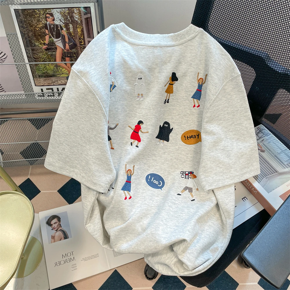 Design Niche Chic Cartoon Children'S Clothing Short-Sleeved T Men'S And Women'S Summer Couple Ins Hong Kong Style Right Sh
Design Niche Chic Cartoon Children'S Clothing Short-Sleeved T Men'S And Women'S Summer Couple Ins Hong Kong Style Right Sh