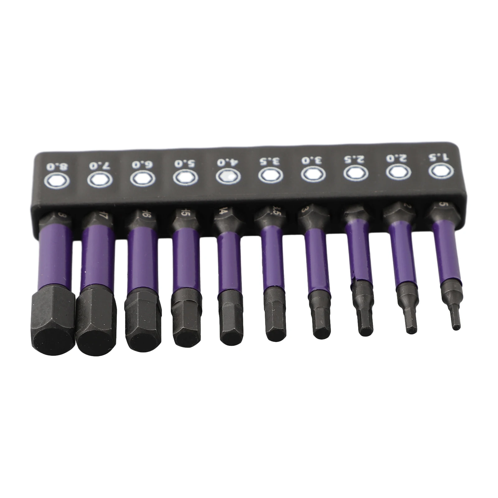 Convenient Storage Magnetic Hex Head Screwdriver Bit Set 10Pcs 14 Shank H1 5 H6 Suitable for Quick Screw Fixing
Convenient Storage Magnetic Hex Head Screwdriver Bit Set 10Pcs 14 Shank H1 5 H6 Suitable for Quick Screw Fixing