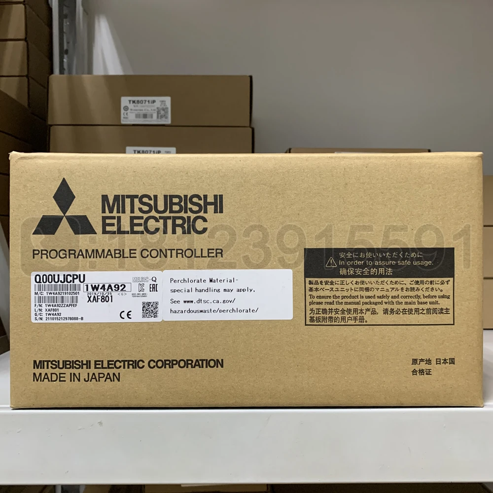 Mitsubishi PLC/ Mitsubishi Q Series Q00UJCPU Instead Of Q00JCPU Brand-new Original Genuine Product
Mitsubishi PLC/ Mitsubishi Q Series Q00UJCPU Instead Of Q00JCPU Brand-new Original Genuine Product