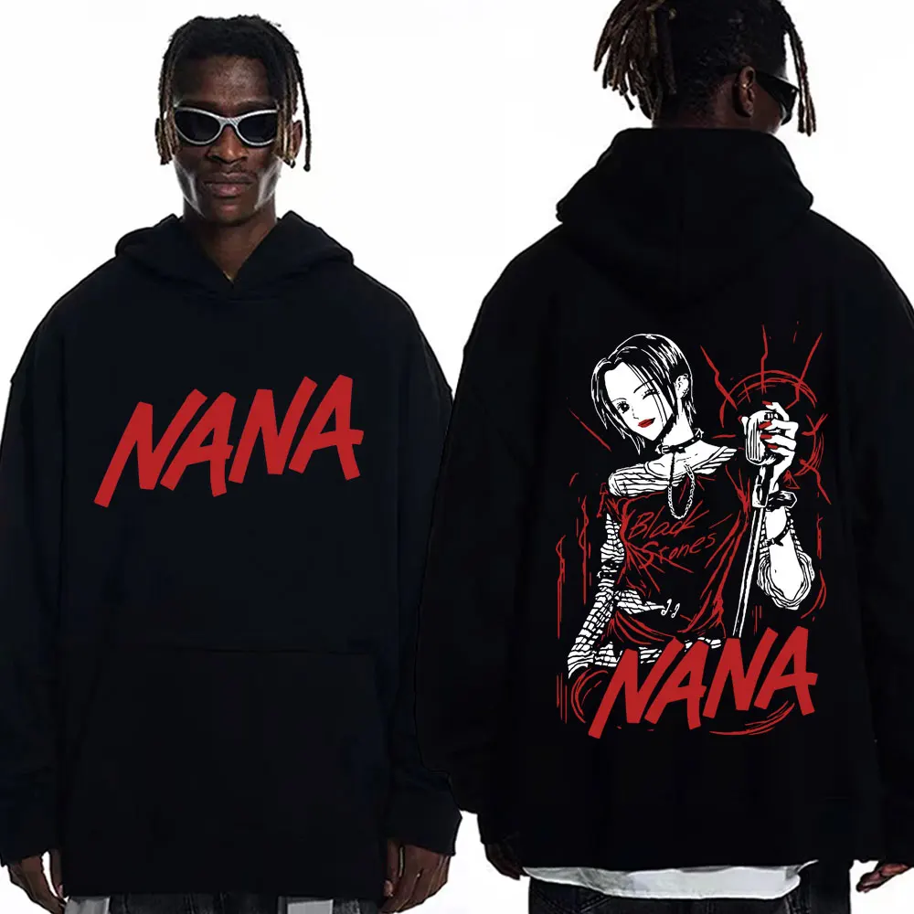 Japanese Anime Nana Osaki Print Hoodies Men Women Trend Fashion Hooded Sweatshirts Vintage Casual Oversized Pullovers Streetwear
Japanese Anime Nana Osaki Print Hoodies Men Women Trend Fashion Hooded Sweatshirts Vintage Casual Oversized Pullovers Streetwear