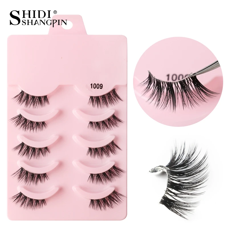SHIDISHANGPIN 3/5/10 pairs natural half eye false eyelashes fake lashes makeup 3d mink lashes eyelash extension mink eyelashes
SHIDISHANGPIN 3/5/10 pairs natural half eye false eyelashes fake lashes makeup 3d mink lashes eyelash extension mink eyelashes