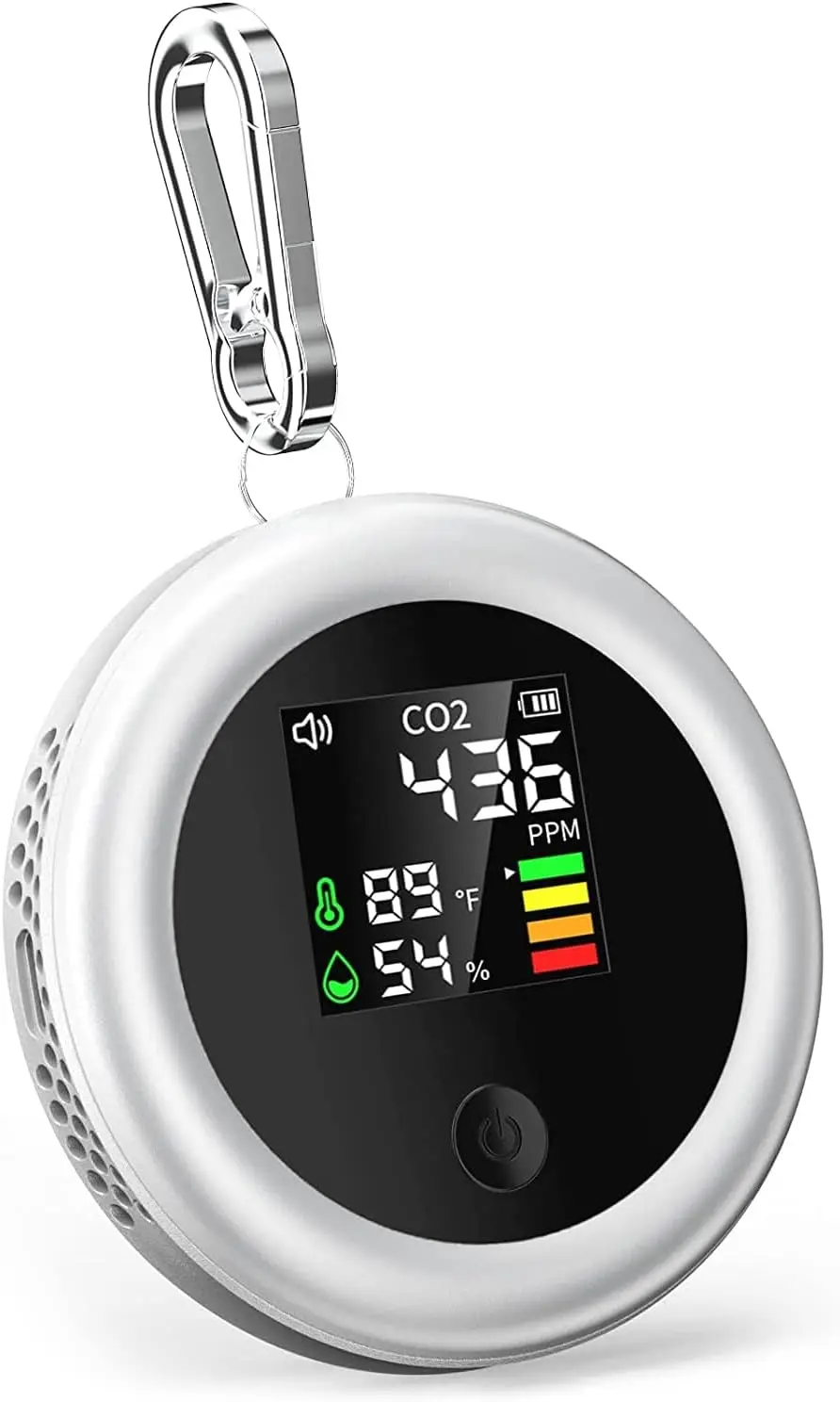 

Mini CO2 Tester W/s Temperature and Humidity Measurement Portable Co2 Monitor High-Precision Carbon Dioxide Detector